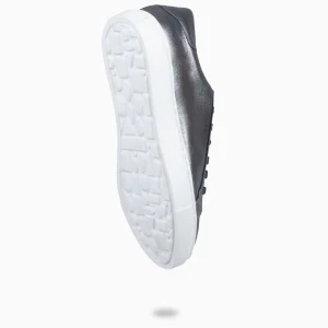 Deportivas<miMaO Sneaker - Zapatillas Casual De Mujer Plata Vieja