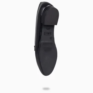 Mocasines Y Blucher<miMaO Style - Mocasines Con Detalle Metalizado Negro