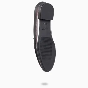 Mocasines Y Blucher<miMaO Style - Mocasines Con Detalle Metalizado Plata
