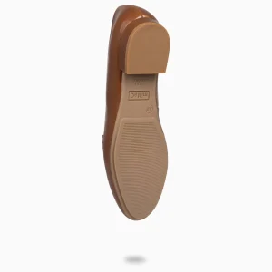 Mocasines Y Blucher<miMaO Style - Mocasines Con Detalle Metalizado Camel