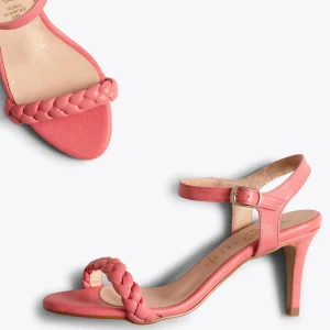 Sandalias De Tacón<miMaO Sunset Sandalias Rosas De Tacón De Aguja Elegantes