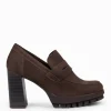 Mocasines Y Blucher<miMaO Trend – Mocasin Con Tacón Y Plataforma Marron