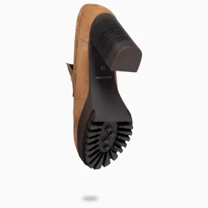 Mocasines Y Blucher<miMaO Trend – Mocasin Con Tacón Y Plataforma Camel
