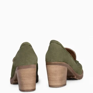 Mocasines Y Blucher<miMaO Trend S - Mocasin De Serraje Con Borla Kaki
