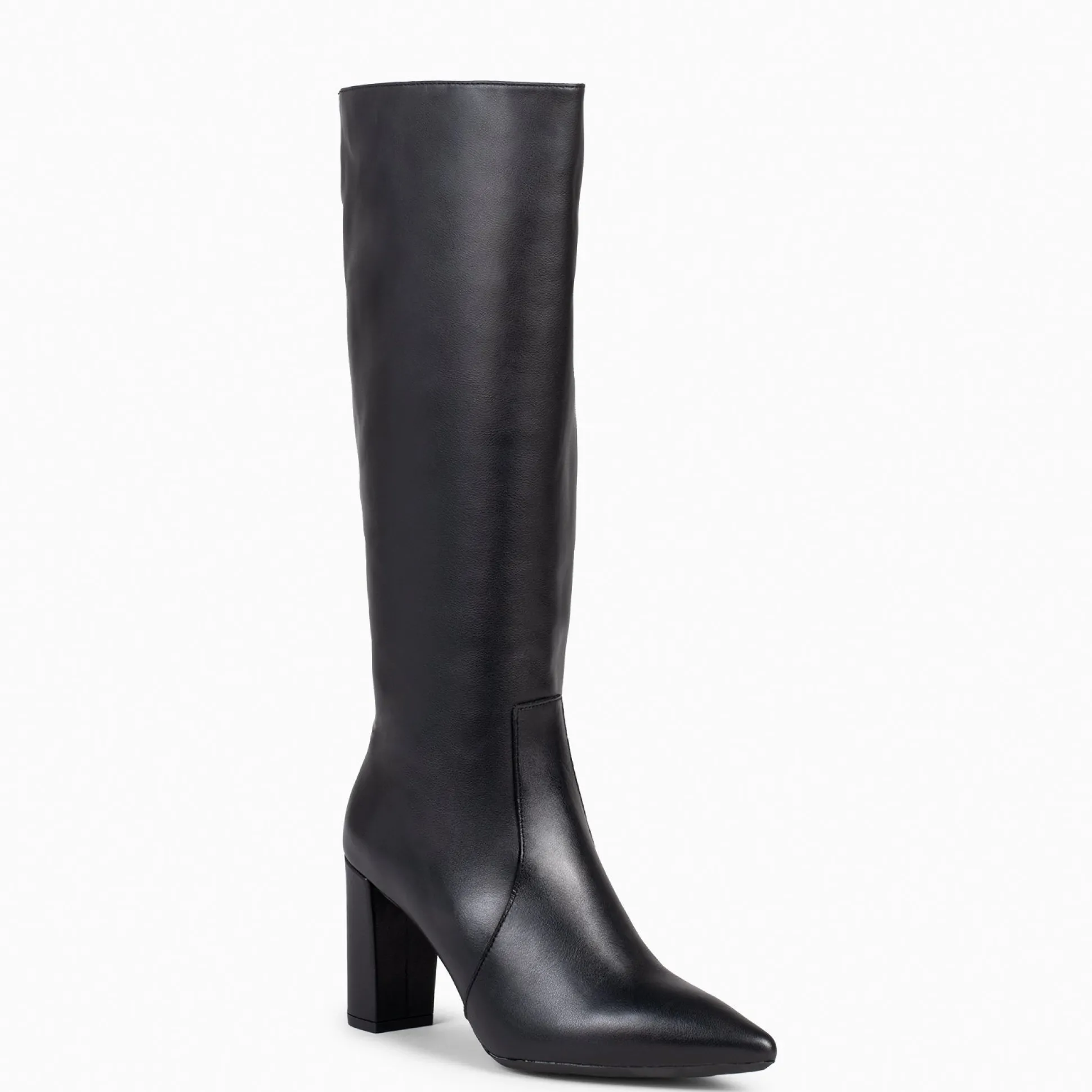 urban__botas_altas_de_tac_1-4.webp Botas<miMaO Urban - Botas Altas De Tacón Con Cremallera En Napa Negro