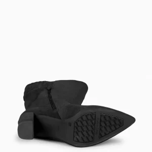 Botas<miMaO Urban - Botas Altas De Tacón Con Cremallera Negro