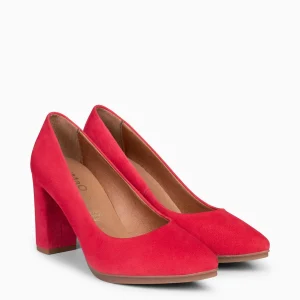Special Prices<miMaO Urban – Zapatos De Tacón Alto De Ante Rojo