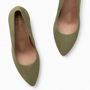 Urban Zapatos De Tacón<miMaO Urban – Zapatos De Tacón Alto De Ante Kaki