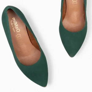 Urban Zapatos De Tacón<miMaO Urban – Zapatos De Tacón Alto De Ante Verde