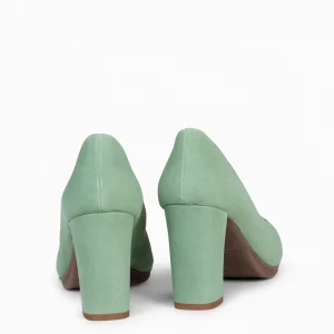Urban Zapatos De Tacón<miMaO Urban – Zapatos De Tacón Alto De Ante Jade