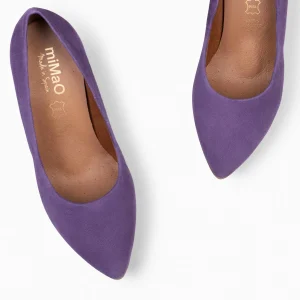 Urban Zapatos De Tacón<miMaO Urban – Zapatos De Tacón Alto De Ante Morado