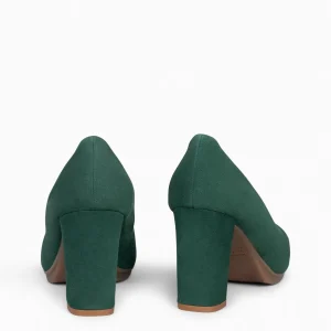 Urban Zapatos De Tacón<miMaO Urban – Zapatos De Tacón Alto De Ante Verde