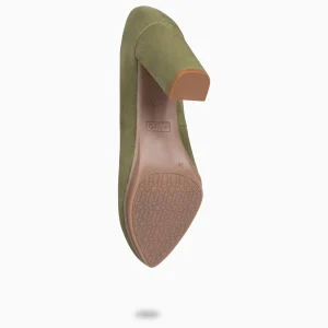 Urban Zapatos De Tacón<miMaO Urban – Zapatos De Tacón Alto De Ante Kaki