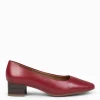 Urban Zapatos De Tacón<miMaO Urban Lady - Zapatos De Tacón Bajo De Napa Granate