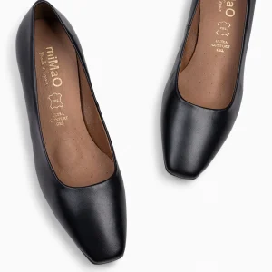 Urban Zapatos De Tacón<miMaO Urban Lady - Zapatos De Tacón Bajo De Napa Negro