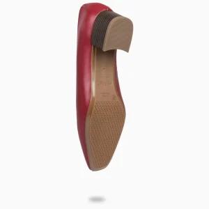 Urban Zapatos De Tacón<miMaO Urban Lady - Zapatos De Tacón Bajo De Napa Granate