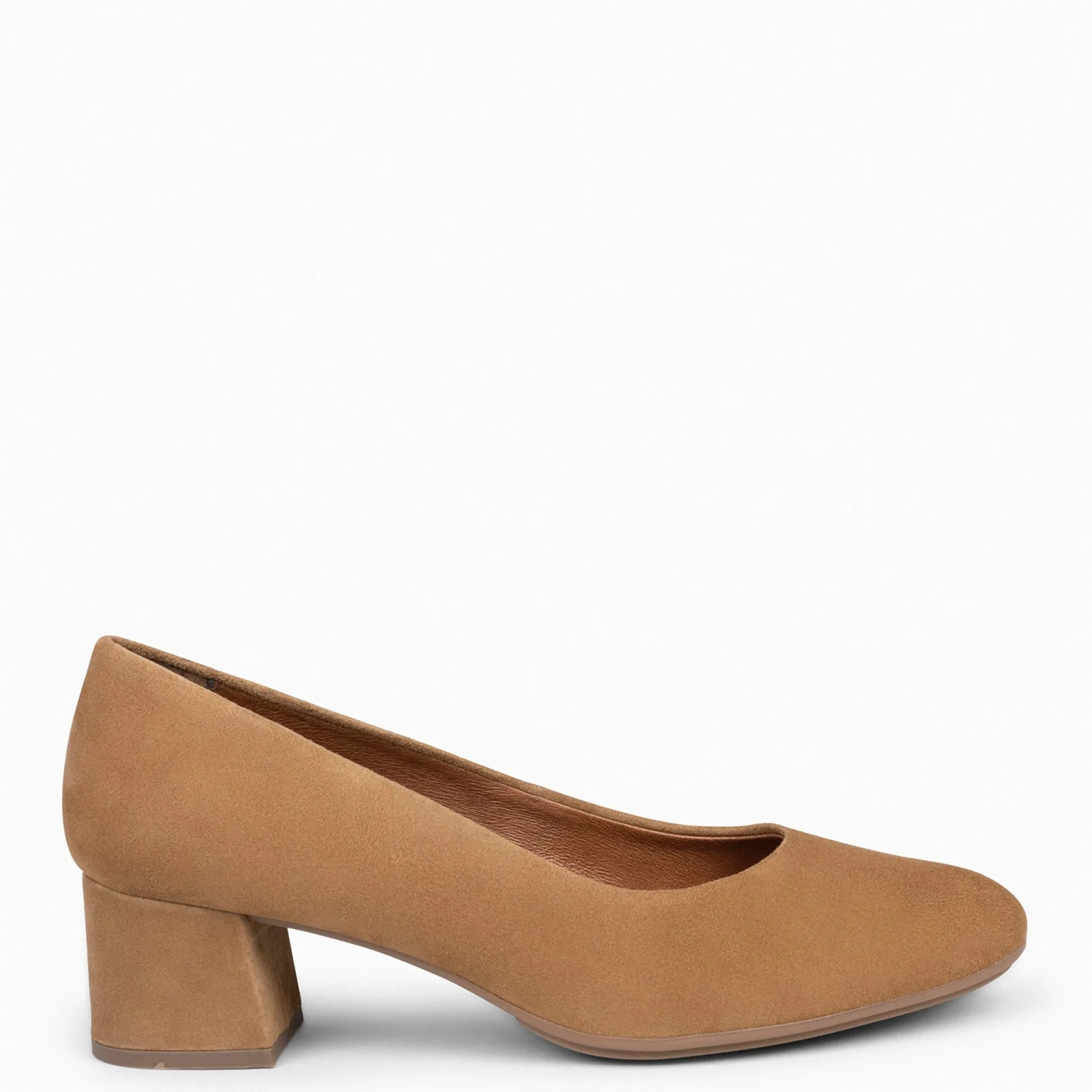 urban_redondo__zapatos_de_0.webp Urban Zapatos De Tacón<miMaO Urban Redondo - Zapatos De Tacón Bajo De Ante Camel