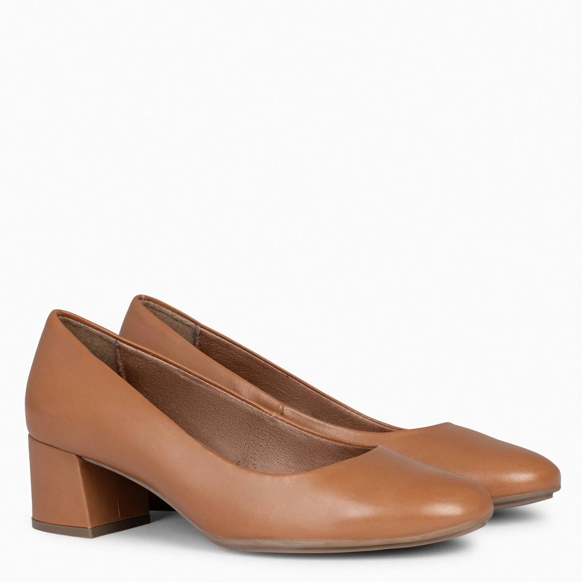 urban_redondo_salon__zapa_1-2.webp Urban Zapatos De Tacón<miMaO Urban Redondo Salon - Zapatos De Tacón Bajo De Napa Camel