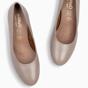 Urban Zapatos De Tacón<miMaO Urban Redondo Salon - Zapatos De Tacón Bajo De Napa Taupe