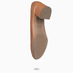 Urban Zapatos De Tacón<miMaO Urban Redondo Salon - Zapatos De Tacón Bajo De Napa Camel