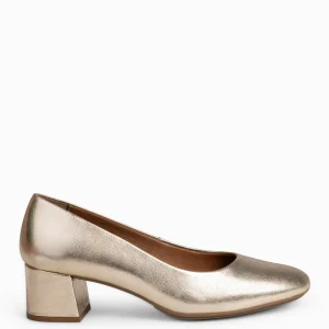 Zapatos De Fiesta<miMaO Urban Redondo Splash - Zapatos De Tacón Bajo Oro