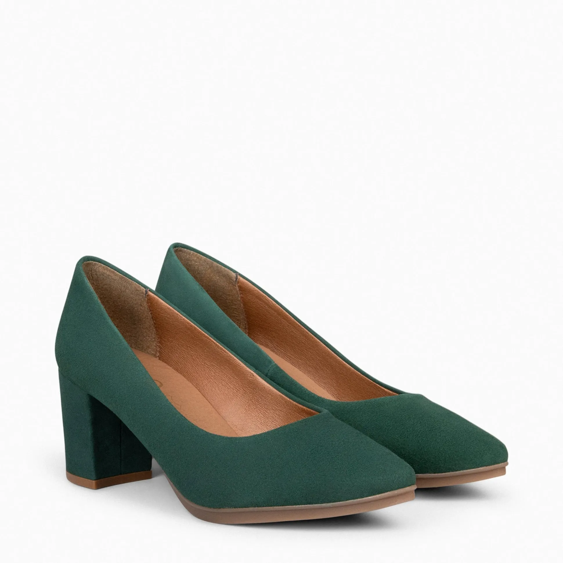 urban_s__zapatos_de_tacn__0-5.webp Urban Zapatos De Tacón<miMaO Urban S – Zapatos De Tacón Medio De Ante Verde Botella