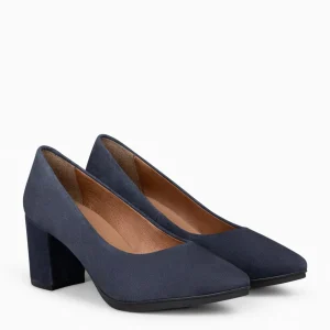 Urban Zapatos De Tacón<miMaO Urban S – Zapatos De Tacón Medio De Ante Marino