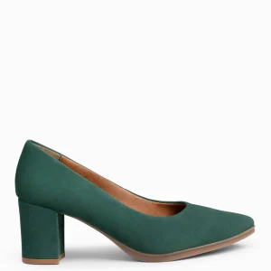 Urban Zapatos De Tacón<miMaO Urban S – Zapatos De Tacón Medio De Ante Verde Botella