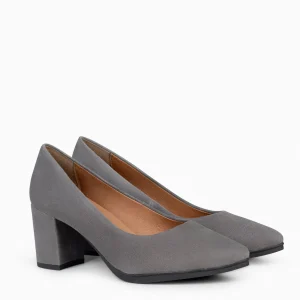 Urban Zapatos De Tacón<miMaO Urban S – Zapatos De Tacón Medio De Ante Gris