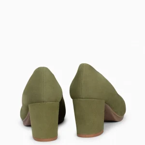 Urban Zapatos De Tacón<miMaO Urban S – Zapatos De Tacón Medio De Ante Kaki
