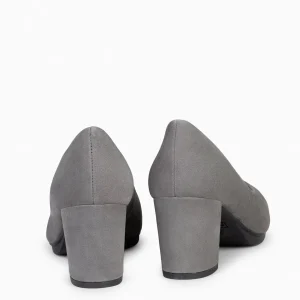 Urban Zapatos De Tacón<miMaO Urban S – Zapatos De Tacón Medio De Ante Gris