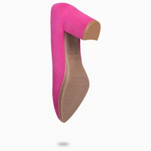 Urban Zapatos De Tacón<miMaO Urban S – Zapatos De Tacón Medio De Ante Fucsia