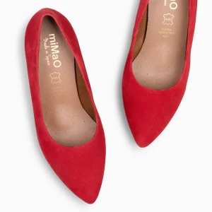 Urban Zapatos De Tacón<miMaO Urban S – Zapatos De Tacón Medio De Ante Rojo