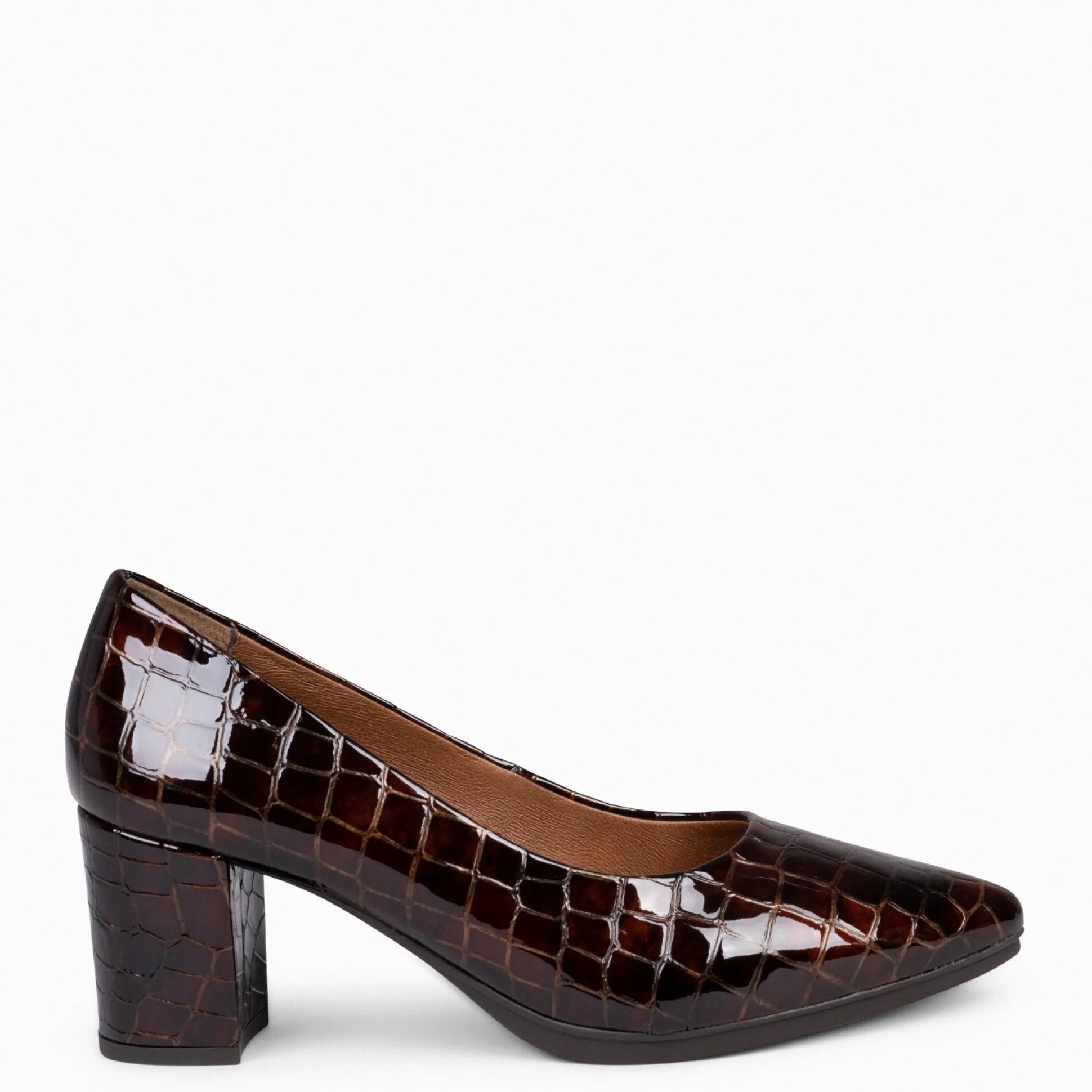 urban_s_coco__zapatos_de__0-2.webp Zapatos De Fiesta<miMaO Urban S Coco – Zapatos De Tacón Con Textura De Cocodrilo Cafe