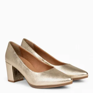 Zapatos De Fiesta<miMaO Urban S Splash - Zapatos De Piel Metalizada Platino