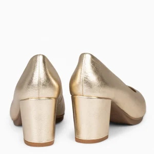 Zapatos De Fiesta<miMaO Urban S Splash - Zapatos De Piel Metalizada Platino
