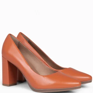 Urban Zapatos De Tacón<miMaO Urban Salon – Zapatos De Tacón Alto De Napa Naranja