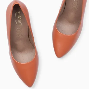 Urban Zapatos De Tacón<miMaO Urban Salon – Zapatos De Tacón Alto De Napa Naranja