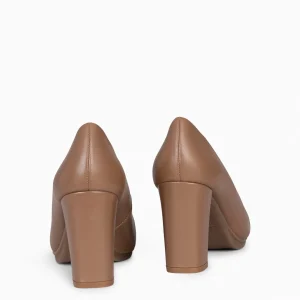 Urban Zapatos De Tacón<miMaO Urban Salon – Zapatos De Tacón Alto De Napa Camel