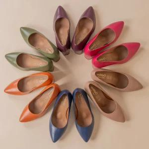 Urban Zapatos De Tacón<miMaO Urban Salon – Zapatos De Tacón Alto De Napa Verde