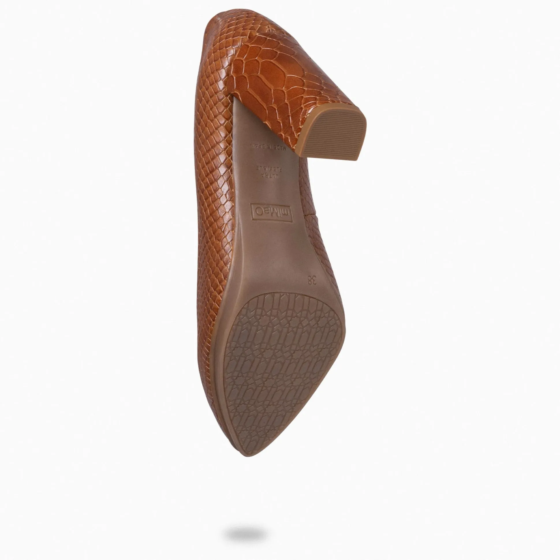 urban_sauvage__zapatos_de_4-2.webp Zapatos De Fiesta<miMaO Urban Sauvage - Zapatos De Salon Con Textura De Serpiente Camel
