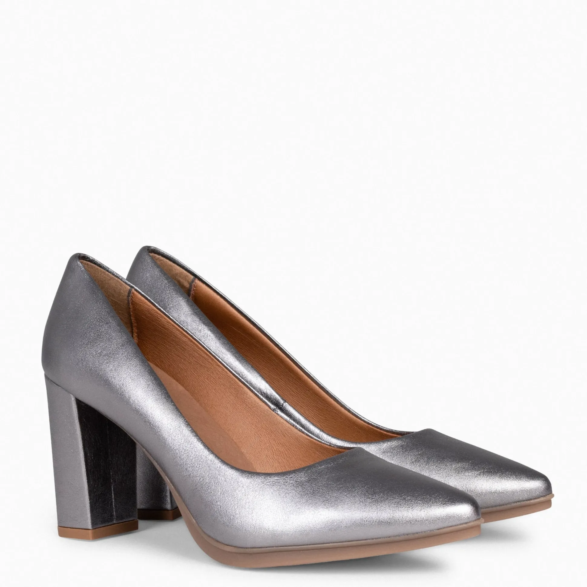 urban_splash__zapatos_de__1.webp Zapatos De Fiesta<miMaO Urban Splash - Zapatos De Tacón Alto De Piel Metalizada Plata
