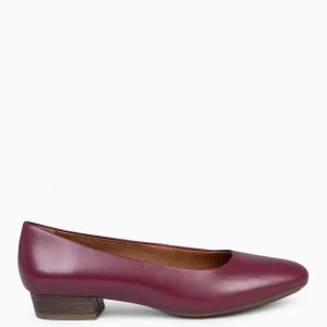 Urban Zapatos De Tacón<miMaO Urban Xs - Zapatos De Tacón Bajo De Napa Granate