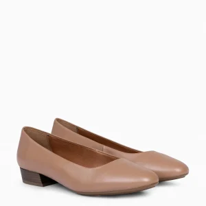 Urban Zapatos De Tacón<miMaO Urban Xs - Zapatos De Tacón Bajo De Napa Nude
