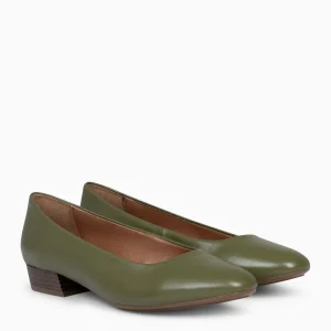 Urban Zapatos De Tacón<miMaO Urban Xs - Zapatos De Tacón Bajo De Napa Verde