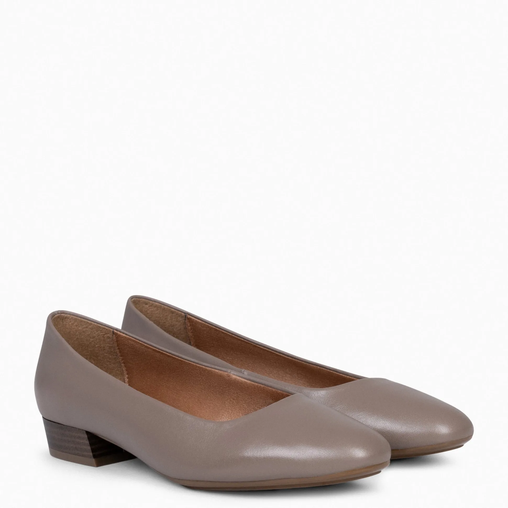 urban_xs__zapatos_de_tacn_1.webp Urban Zapatos De Tacón<miMaO Urban Xs - Zapatos De Tacón Bajo De Napa Taupe