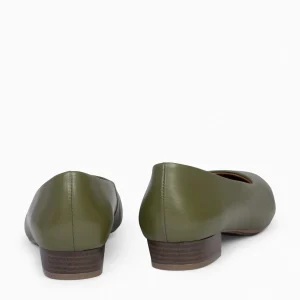 Urban Zapatos De Tacón<miMaO Urban Xs - Zapatos De Tacón Bajo De Napa Verde