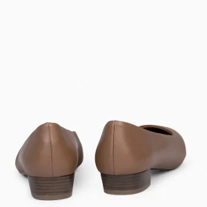 Urban Zapatos De Tacón<miMaO Urban Xs - Zapatos De Tacón Bajo De Napa Camel