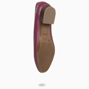 Urban Zapatos De Tacón<miMaO Urban Xs - Zapatos De Tacón Bajo De Napa Granate
