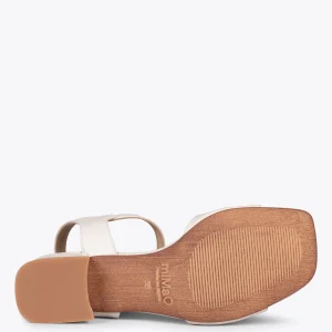 Sandalias De Tacón<miMaO Vilna - Sandalias De Tacón Hueso